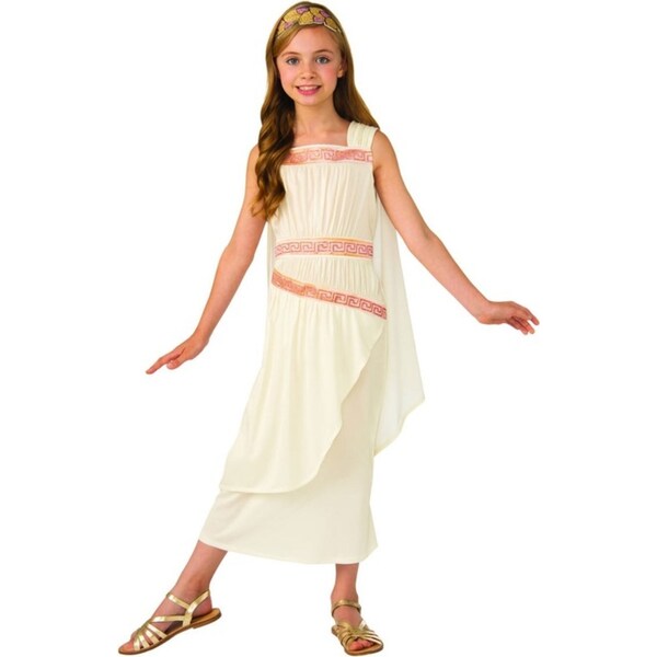 Rubies Roman Girl Goddess Dress Up Kids/Girls Halloween Party Costume Size M