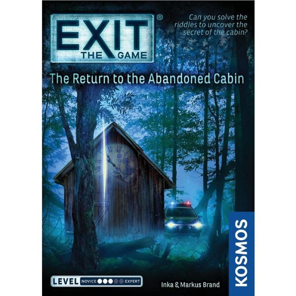 Exit the Game Return to the Abandoned Cabin Board Game