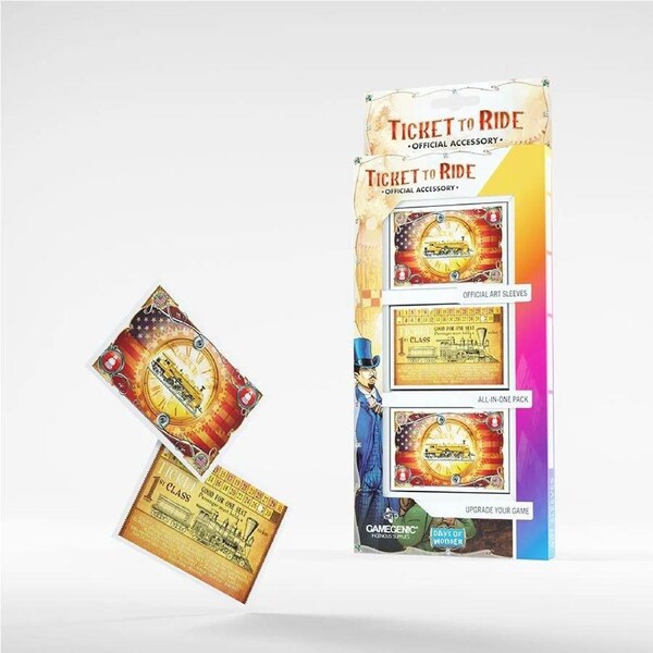 Gamegenic Ticket to Ride Art Sleeves