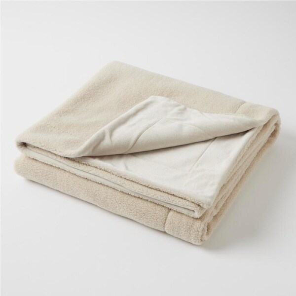 Inner Spirit Jasper Super Soft Throw Oatmeal