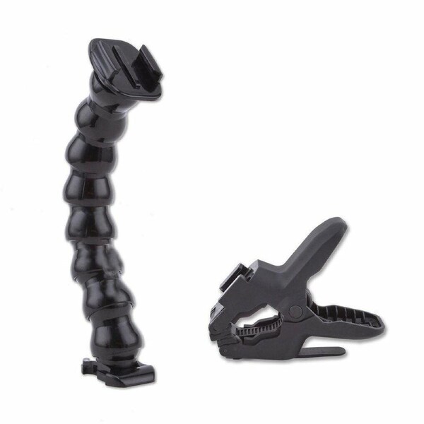 Jaws Flex Arm Mount Adjustable Goose Neck For GoPro 9/8/7/6/5/4 Hero Go Pro