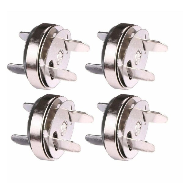 20pcs Bag Purse Clasps Magnetic Buttons Snaps Fasteners Handbag Craft Buttons