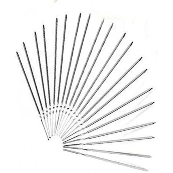Reusable Barbecue Flat Sticks Set 20pcs