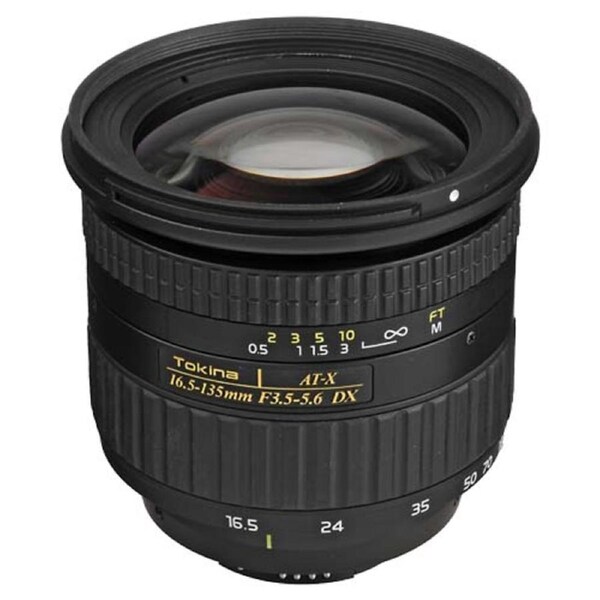 Tokina AT-X 16.5-135mm f3.5-5.6 DX Lens for Nikon