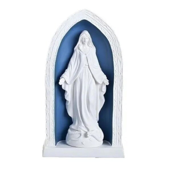 Roman Inc Della Robbia - Our Lady of Grace Statue