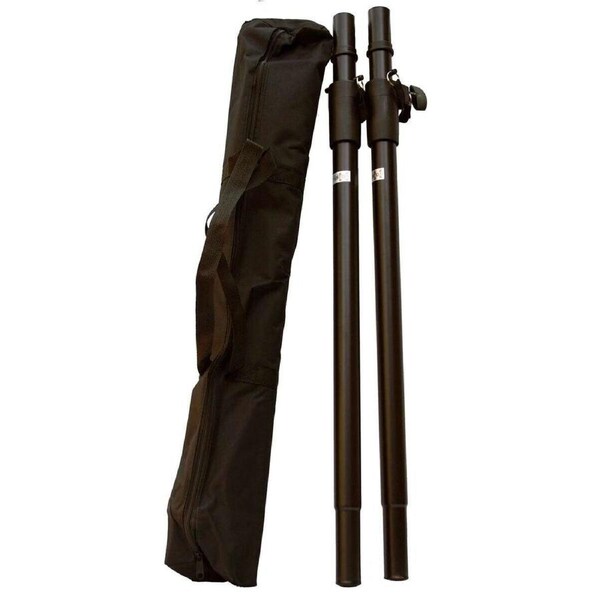 E-Lektron Adjust Speaker Stand Poles for Subwoofer Satellite PA System carry bag