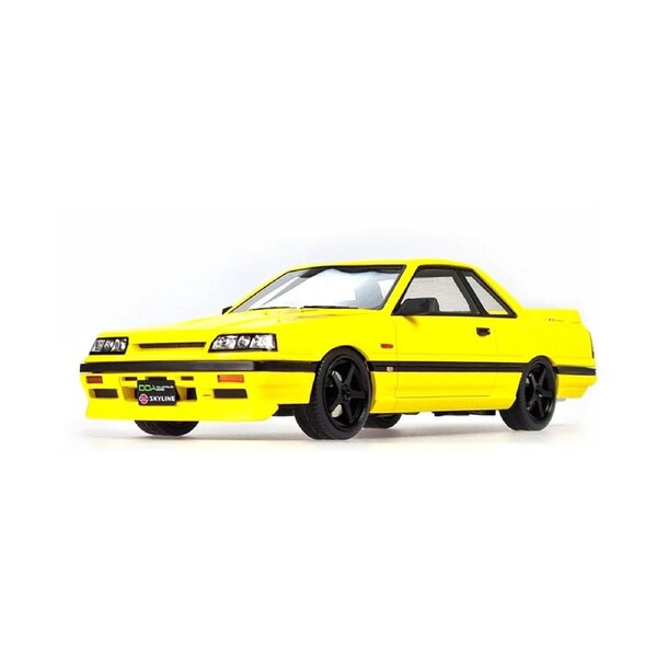 DDA Licensed 1:18 Scale Nissan Skyline HR 31 Model Car Yellow