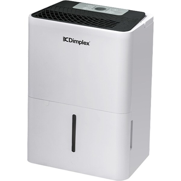 Dimplex DC12DE 12L 270W Small Portable Compact House/Room Dehumidifier White