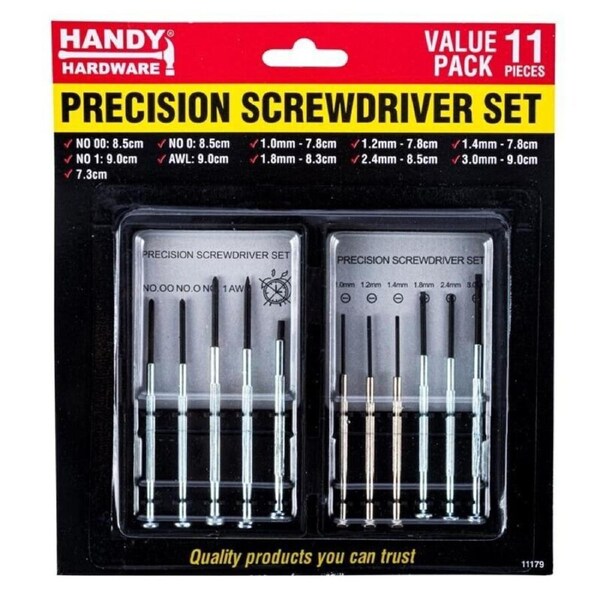 Precision Screwdriver Set 11 PCS Small Driver Laptop Mobile Phone Watch Glasses