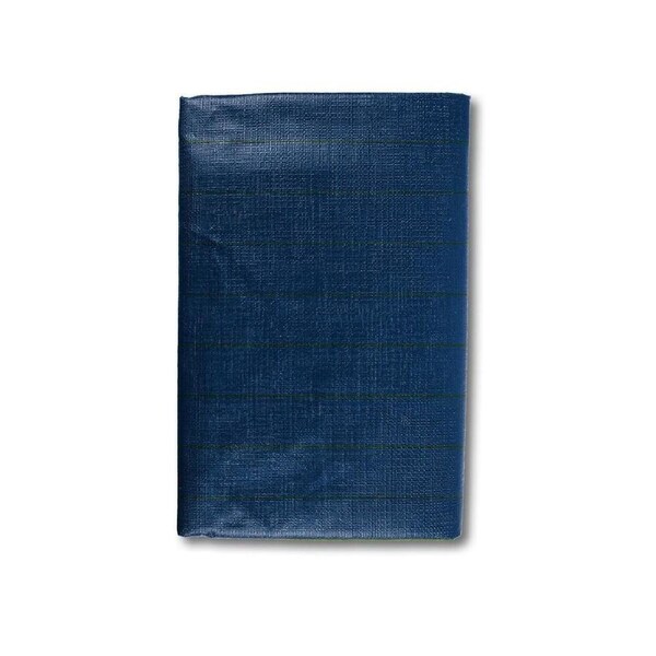 Table Cloth Home Master Flannel Waterproof Plain Colour Dining 130 x 225cm -Navy