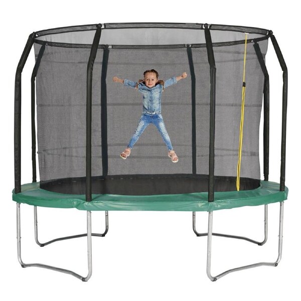 Action Sports Gold Series Trampoline 10ft with Reversible Pads