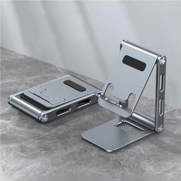 Rotating Mobile Phone Holder Metal Folding Portable Desktop Tablet Bracket