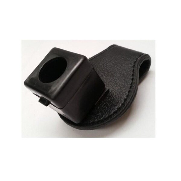 Pool Snooker Billiard Leather Magnetic Belt Clip Chalk Holder