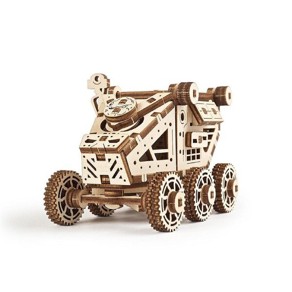 Ukraine Made Ugears Mars Rover Wooden Puzzle 3D Toy Model Assembly Kit 70165