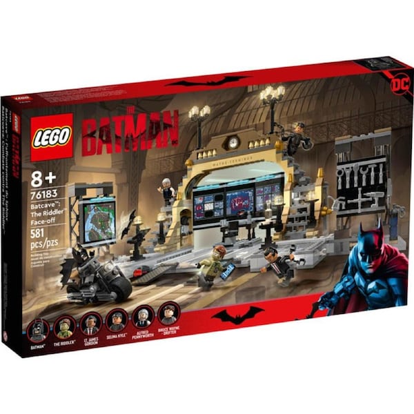 LEGO 76183 - Marvel Super Heroes DC Batman Batcave: The Riddler Face-Off