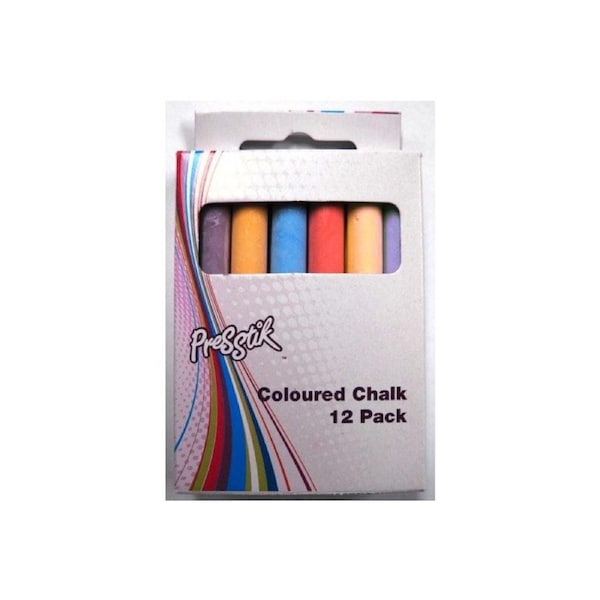 Presstick Dart Board Score Board Chalk 12 pack