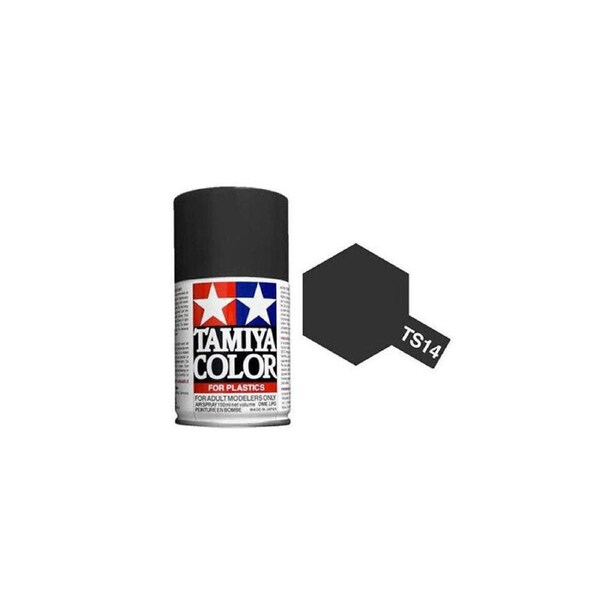 Tamiya 100ml TS-14 Gloss Black Spray Paint 85014