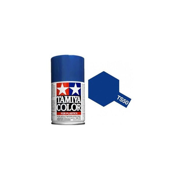 Tamiya 100ml TS-50 Mica Blue Spray Paint 85050