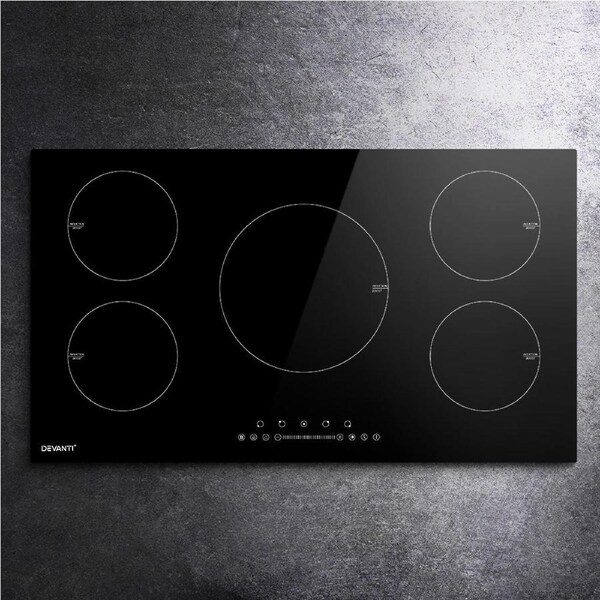 Devanti Induction Cooktop 90cm Electric Cooker