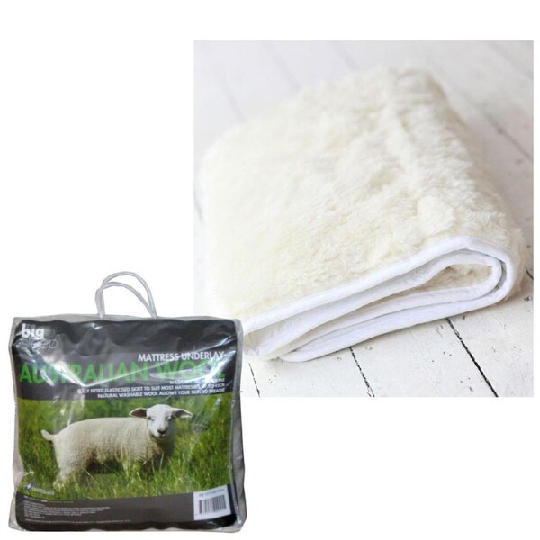 Big Sleep Australian Wool Mattress Underlay King