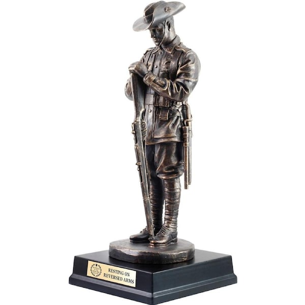 Master Creations Resting on Reversed Arms Digger Figurine ANZAC statue