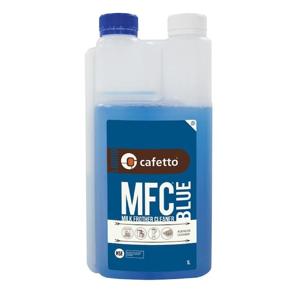 Cafetto MFC Organic Milk Frother Cleaner Liquid Blue - 1 Litre