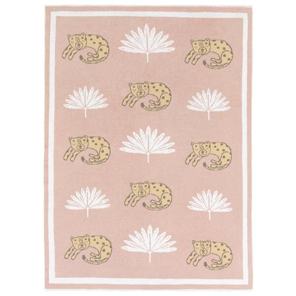 Lolli Living 100% Cotton Knitted Pram/Stroller Baby/Infant Blanket Tropical