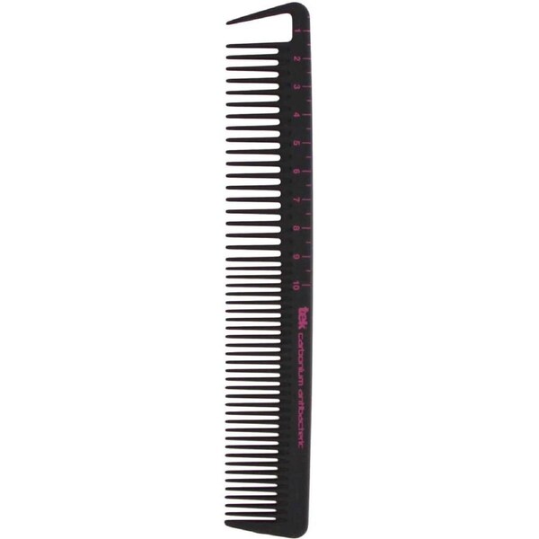 Carbonium Professional Cutting Comb with Wide & Fine Teeth - Tek
