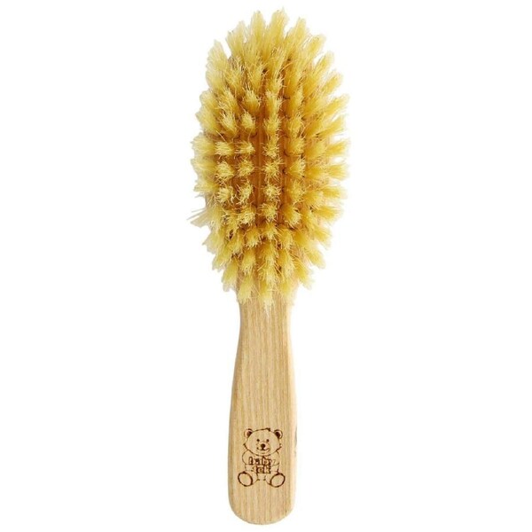 Baby Brush with Natural Bristles - Tek