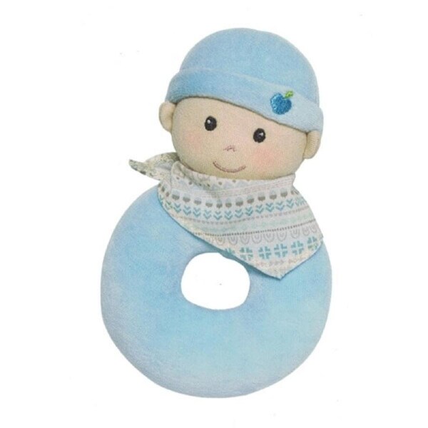 Toddler Boy Soft Rattle - Apple Park