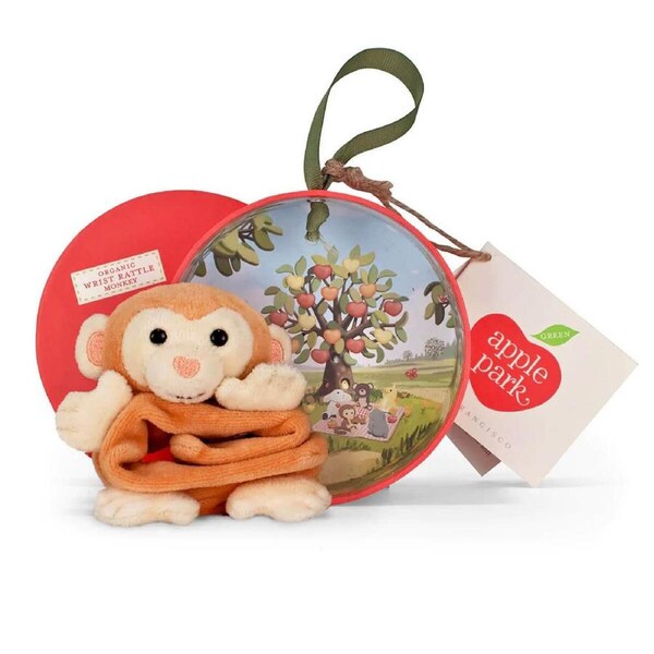 Monkey Wrist Rattle - Apple Park