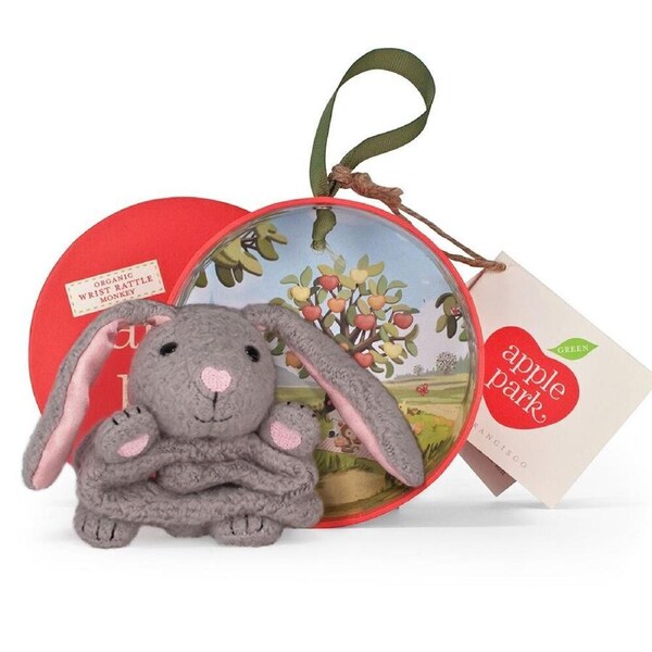 Bunny Wrist Rattle - Apple Park