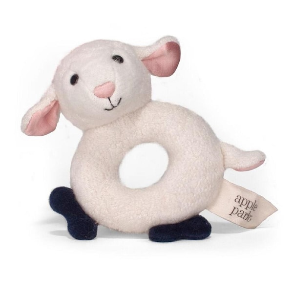 Lamby Soft Rattle - Apple Park