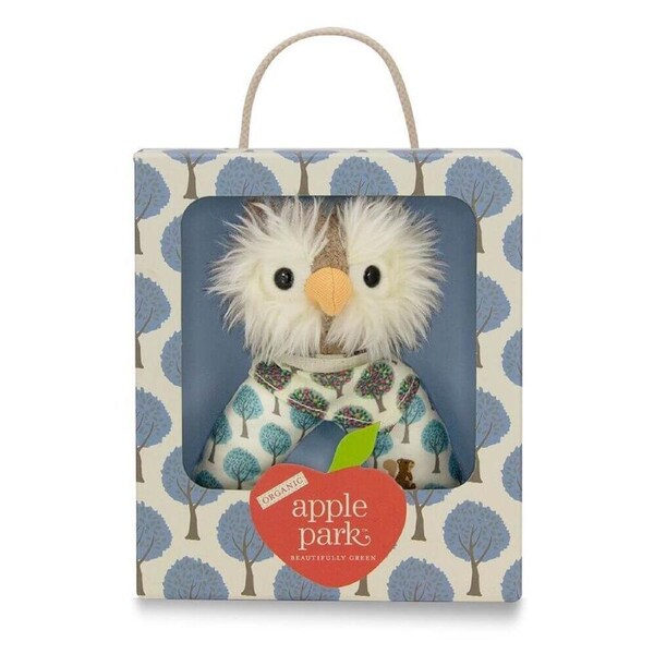 Owl Patterned Rattle - Apple Park