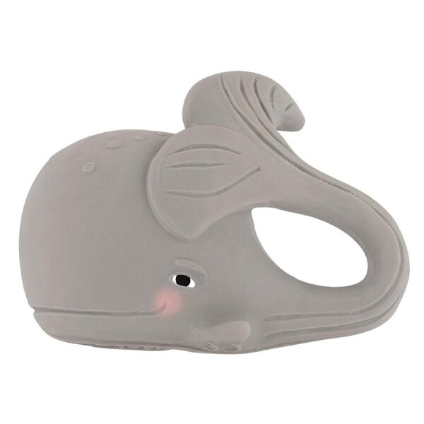 Gorm the Grey Whale - Natural Rubber Soothing Toy - Hevea