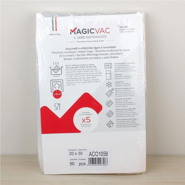 Vacuum Packing Bags - 20cm x 30cm - pack of 50 - Magic Vac