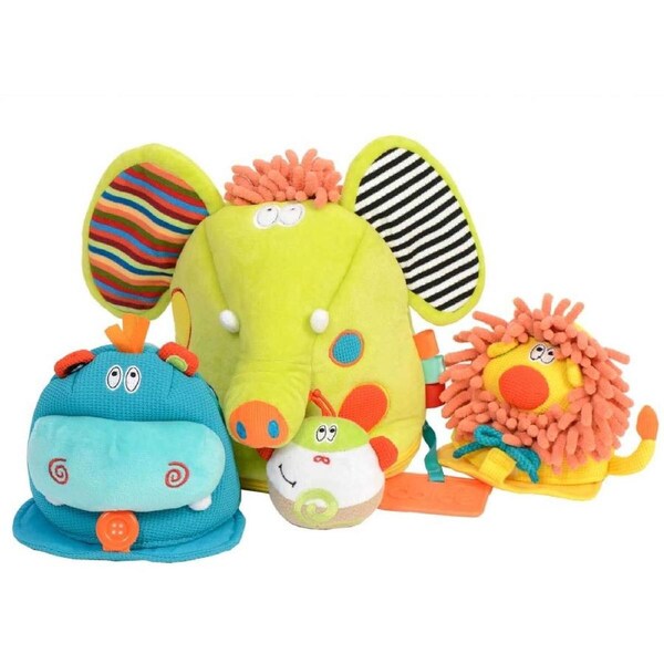 Safari Adverture Plush - Dolce Sensory Toys