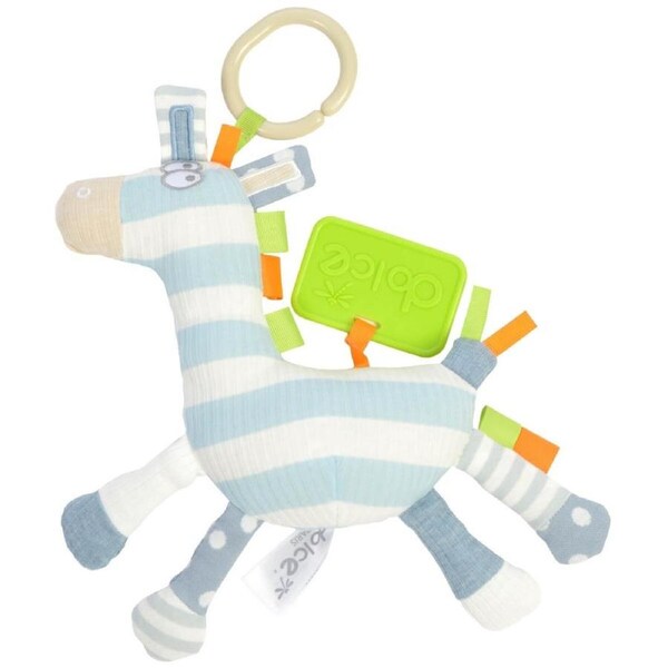 Zack the Zebra Plush - Dolce Sensory Toys