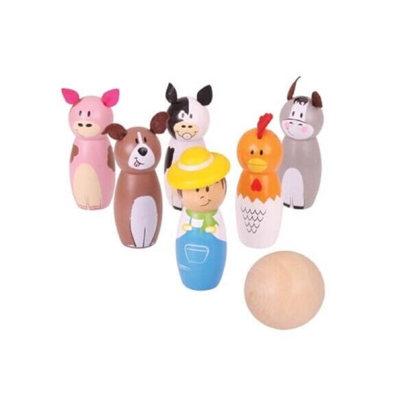 Farm Skittles - Bigjigs Toys
