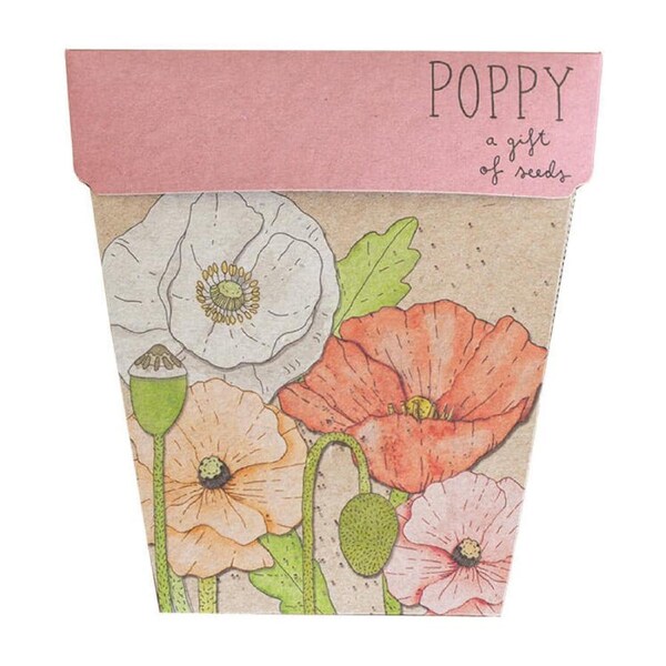 Poppy Gift of Seeds - Sow 'n Sow
