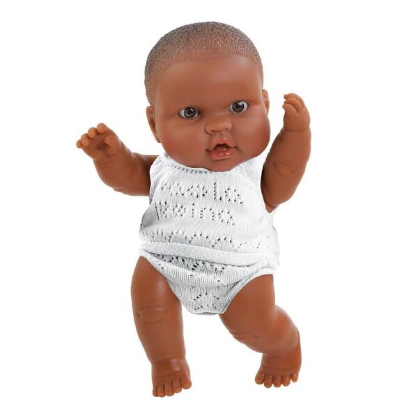 New Born Baby with Pyjamas - Black Boy Style #2 - Paola Reina