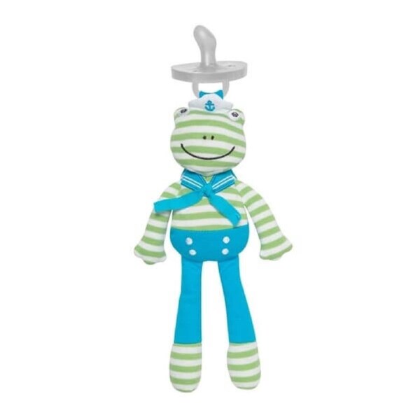 Skippy the Frog - Organic Pacifier Buddies - Apple Park