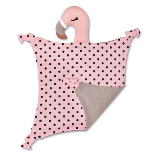 Franny Flamingo Blankie - Organic Farm Buddies - Apple Park