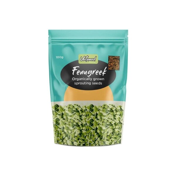 Fenugreek Sprouting Seeds - 100g - Untamed Health