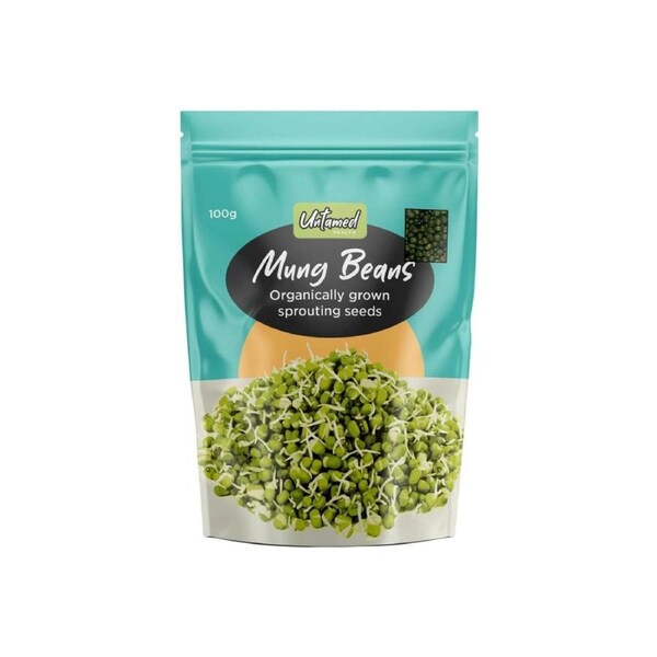 Mung Beans Sprouting Seeds - 100g - Untamed Health