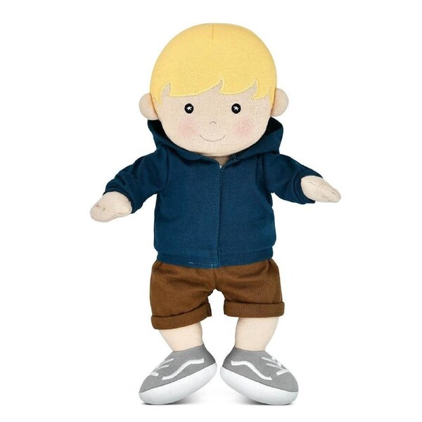 Luke in Marine Organic Plush Doll - Apple Park