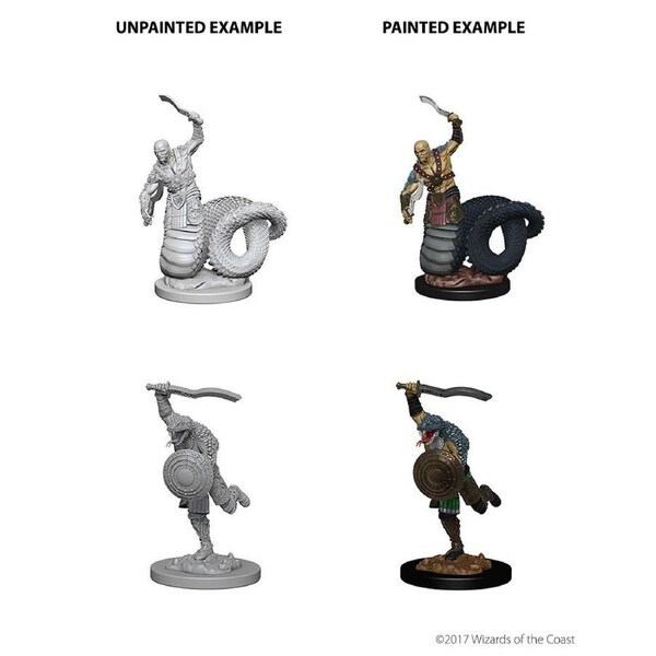D&D Nolzurs Marvelous Unpainted Miniatures Yuan-Ti Malisons