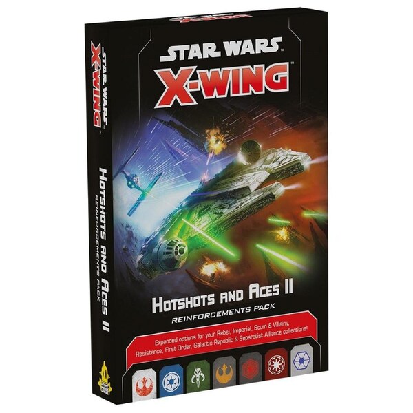 Star Wars X-Wing 2nd Edition Hotshots & Aces II Reinforcements Pack