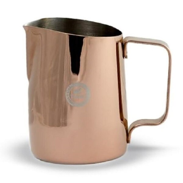 Tiamo Stainless Steel 650ml Milk Jug - Bronze