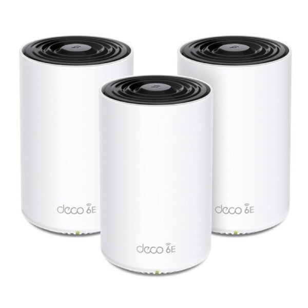 TP-LINK Deco XE75 Pro(3-pack) AXE5400 Tri-Band Mesh Wi-Fi 6E System